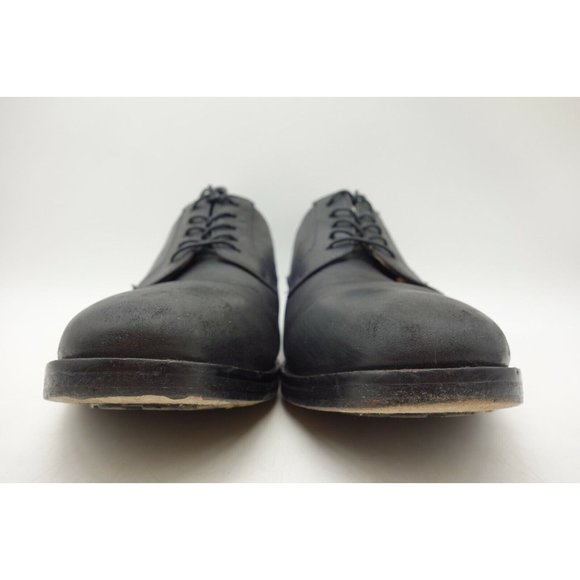 Polo Ralph Lauren Domenick Black Leather Lace Up Oxfords Shoes Men\'s 8.5 D main image 10
